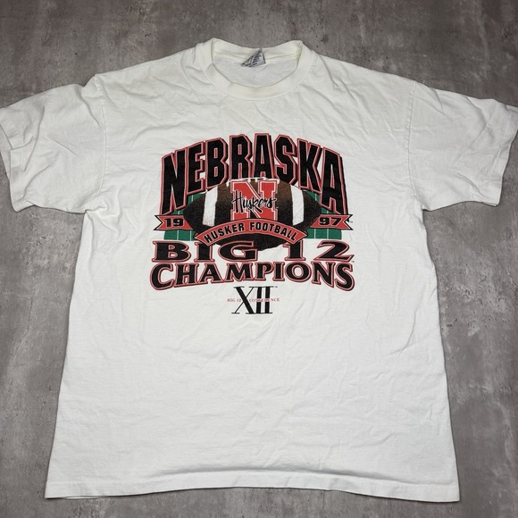 Gear For Sports Other - Vintage Nebraska Huskers Big 12 Champions 1997 Shirt Mens XL USA NCAA  90s Gear